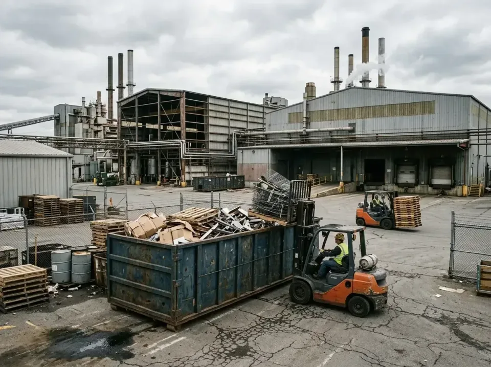 industrial-factory-scrap-conta-003 — frequently asked questions, Cheap Roll-off Dumpster Rentals in Leesburg, FL
